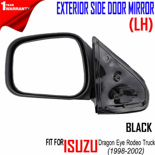 ISUZU FASTER TFR TF RODEO 19982002 SIDE VIEW DOOR MIRROR BLACK LEFT x1