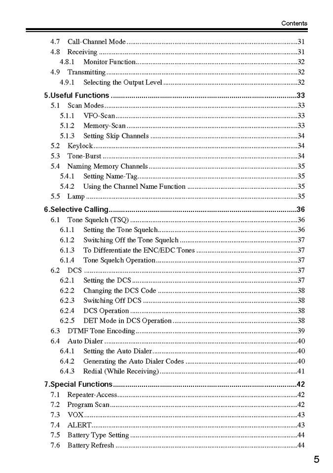 Manual de instrucciones del transceptor Alinco DJ-V57 72 páginas guía de funcionamiento Foto 3 de 4