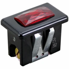 Bunn 01088.0000 Lamp Indicator Light Red Lens-Black Bezel 120V OL/OT/RL/RT - OEM