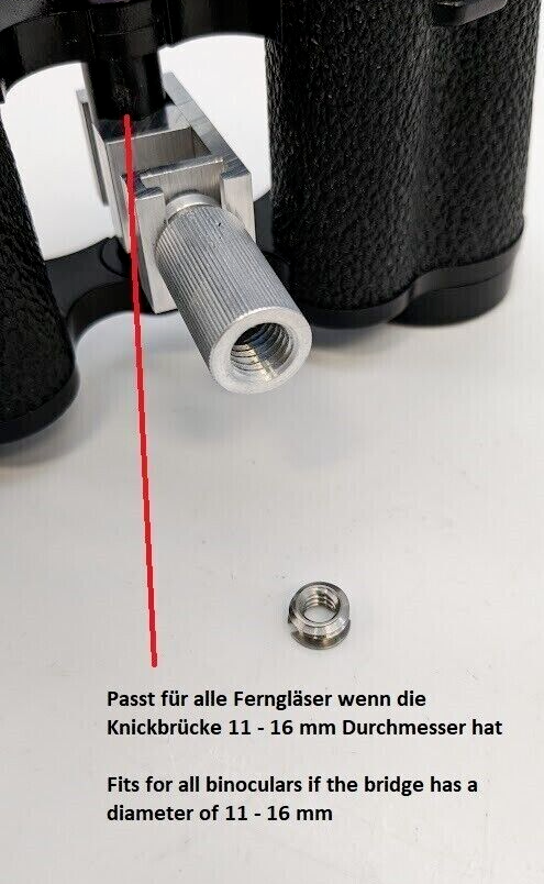 SVANE Starlink Mini Stativadapter – Werkzeuglose Montage, 1/4 Zoll Gewinde, Fiberglas, Kompatibel Mit Meisten Stativen