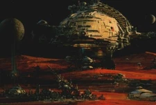 #66 John Berkey Fantasy/Sci-Fi Trading Card