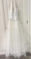 Jessica Mcclintock Women  s Wedding gown Size 6 EUC