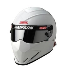 Simpson Diamondback Helmet Lid Snell SA2020 Racing Helmet Lid -White