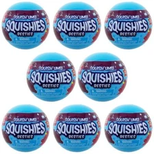 Squish 'Ums Squishies Besties : Series 5 FIVE - Lot of 8 Sealed Blind Globes