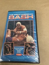 jim crockett promotions THE GREAT AMERICAN BASH BETA BETAMAX damaged moldy parts