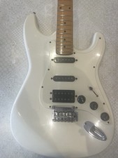Vintage 1986 Kramer Aerostar ZX30H Cream Electric Guitar - Project- HSS 80s