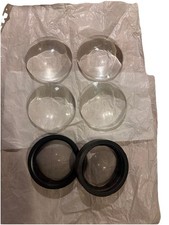 Dome Magnifiers Sets Of 6 Glass