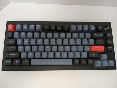 Keychron V1 Wired Mechanical Keyboard With Glorious Yellow Switches - NO BOX