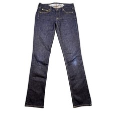 J.Crew Dark Wash Matchstick Straight Leg Jeans Womens Size 27R