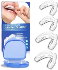 Protector Bucal para Dientes Retenedor Dental Protector Nocturno Anti Bruxismo