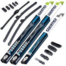 Oximo Front+Heck Scheibenwischer für BMW iX3 G08 SUV ab 2020