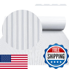 HZCHIONE Boat Flooring EVA Foam Boat Decking White 94"x21" Non-Slip Boat Mat Sel