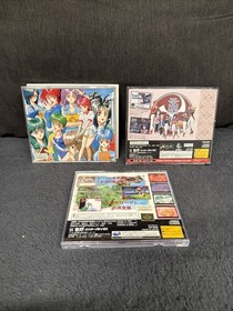Sega Saturn Sakura Wars 2 Forever With You Magic Knight Rayearth LOT of Games