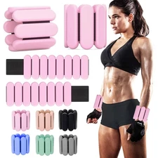 Adjustable Ankle Weights for Women Men,Wrist Weights set for Walking Running,