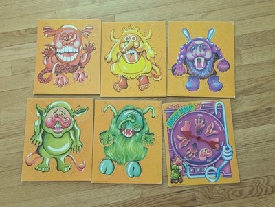 1977 Monster Maker Game Whitman Western Puzzle Game 
