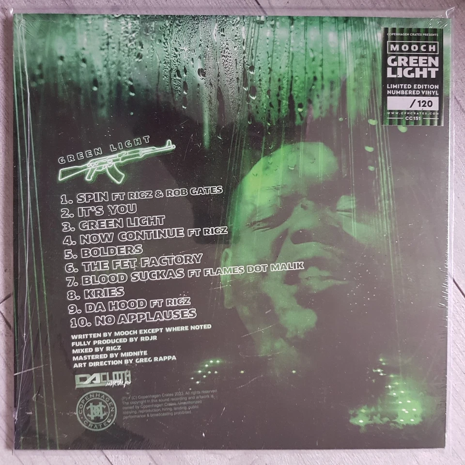 Mooch - Green Light Colored Vinyl LP - Bild 2 von 3