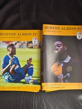 Burton Albion Home Programmes 2025-26 Season Choose From List