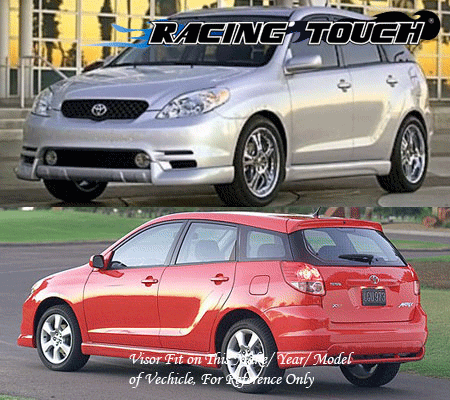 Window Visor Rain Guard Deflector For Toyota Matrix 2003-2006 2007 2008 03-08 - Bild 7 von 7