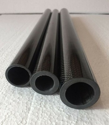 3K Carbon Fiber Tube OD35mm 38 40mm 42 44mm 45 46mm 50mm x 500mm Rolled Poles