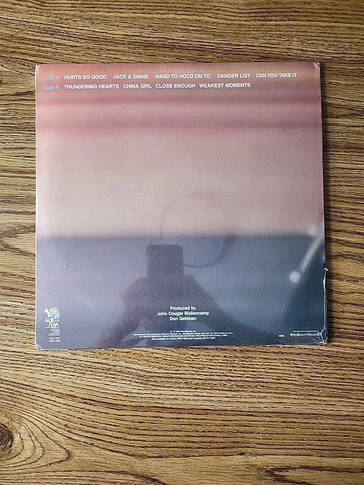 John Cougar Mellencamp pair of sealed 1980' LP's in Minty condition USA - Image 3 of 4