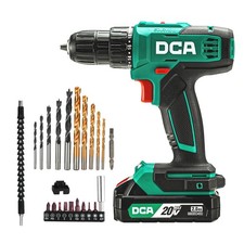 Cordless Drill Set, 354 in-lbs Torque, 3/8" Keyless Chuck, Power Drill with 2...