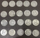 Franklin Half Dollar 90% Silver Roll 20 Coins Free Shipping.