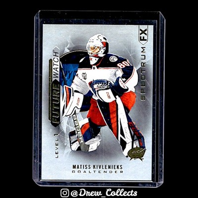2020-21 SP Authentic #S-43 Matiss Kivlenieks Future Watch Spectrum FX