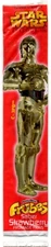 Star Wars 2005 Yoplait UK Frubes Yogurt Tube C-3PO Profile