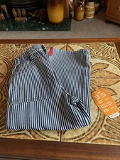 Vintage Adorable Boys Girls Mini Mode Boots Pinstripe Jeans Trousers 3-4 Years