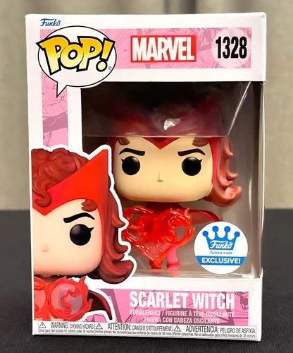 Funko Pop! Marvel: Valentine's Series - Scarlet Witch with Heart Hex #1328