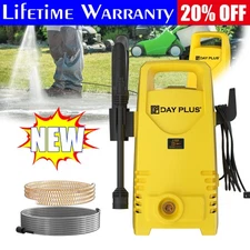 Dayplus Electric Pressure Washer Power 1600 PSI Portable Pressure Washer 20 ft