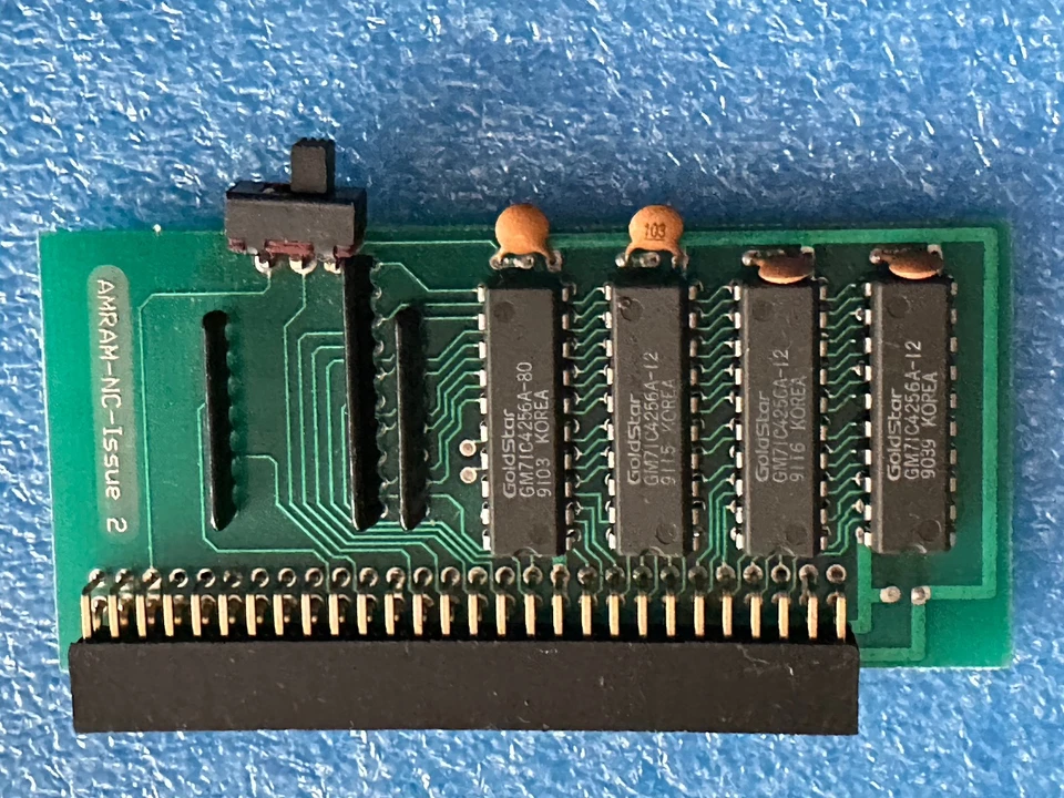 AMRAM Speicher Erweiterung 512kb für AMIGA 500/A500+   #02 25 - Bild 3 von 4