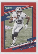 2021 Panini Donruss Press Proof Red Nelson Agholor #92 3a3