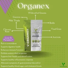 VitalHealth: V-organex - Hepatic Detoxification (Dietary Supplement) 60 Capules