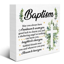 Baptism Gifts for Boys Girl, Baptism Decor, Christening Gifts for Boys Girls,...