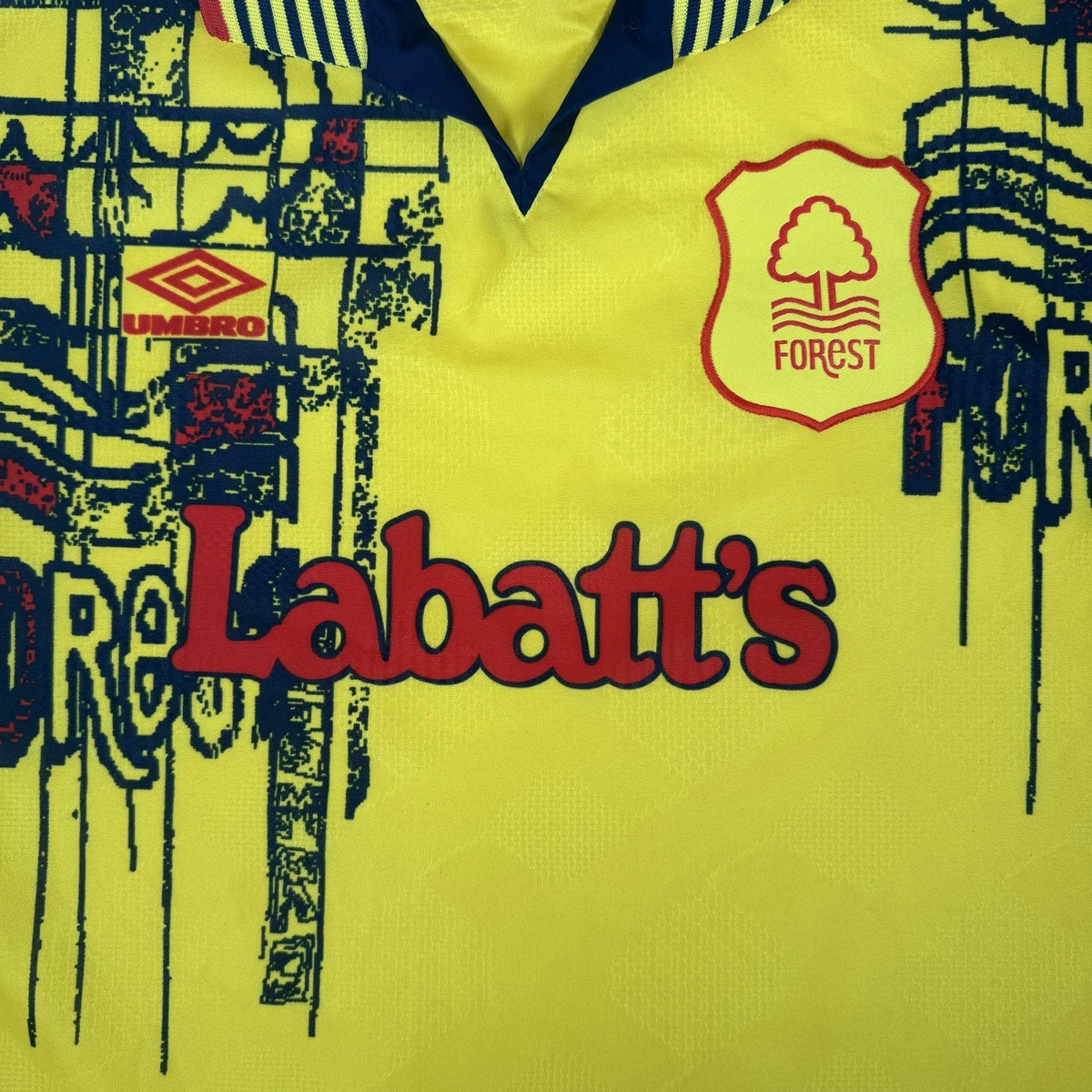 T-shirt Collector Football Maillot Rétro Nottingham Forest 1976-1977 COPA - T-shirt Football Vintage - Homme Maillot 1976-77