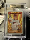 2018 SHOHEI OHTANI RC TOPPS HERITAGE ROOKIE PERFORMERS #RPSO BGS 9.5 GEM MINT
