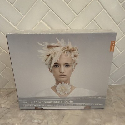 New Sealed L'Incoronazione Di Dario by Vivaldi (2014-05-27) 3 CD Box Set Naive