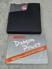 Dragon Power (Nintendo Entertainment System, 1986) NES CIB Complete TESTED