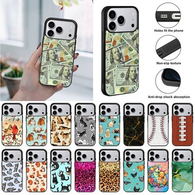 Soft Rubber Slim Case Hard Back Case For Apple iPhone 17 Pro 6.3'' 2025