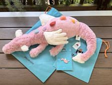 New Jellycat Large Duskrise Dragon Plush Pink Stuffed Animal SUN2DD 19.7 in Pin