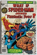 What if? #1 (1977) What If Spider-Man Joined The Fantastic Four
