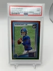 2025 Donruss - Rated Rookie Jaxson Dart #400 Optic Preview Red/Green PSA 9