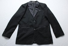 Cat Jack Boys' Long Sleeve Midweight Suit Tuxedo Jacket AP2 Black Size: 10 NWT