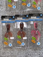 3x Savage Gear 3D 0ctopus 120g Jig Lure 2x Brown 1x Pink  Rrp�54
