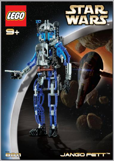 Lego Star Wars Jango Fett 8011 Instruction Only | eBay