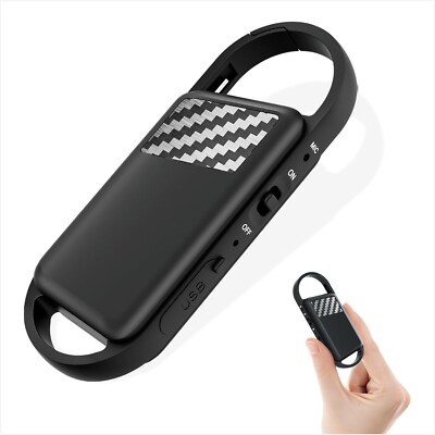 64GB Digital Voice Recorder with Playback, 3-in-1 Portable Audio Recorder wit...