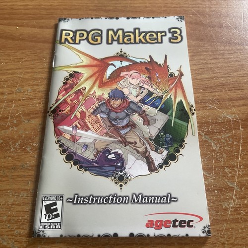 RPG Maker 3 (Sony PlayStation 2, 2005) BOX AND MANUAL ONLY!!! - Picture 10 of 17
