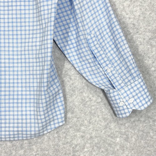 Peter Millar Shirt Mens XL Collection Cone Shell Cotton Sport Summer Chambray - Picture 10 of 12