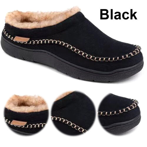 Indoor/Outdoor Warm Fuzzy Comfy House Shoes Anti-Slip Comfort Warm Plush Shoes - Picture 4 of 11